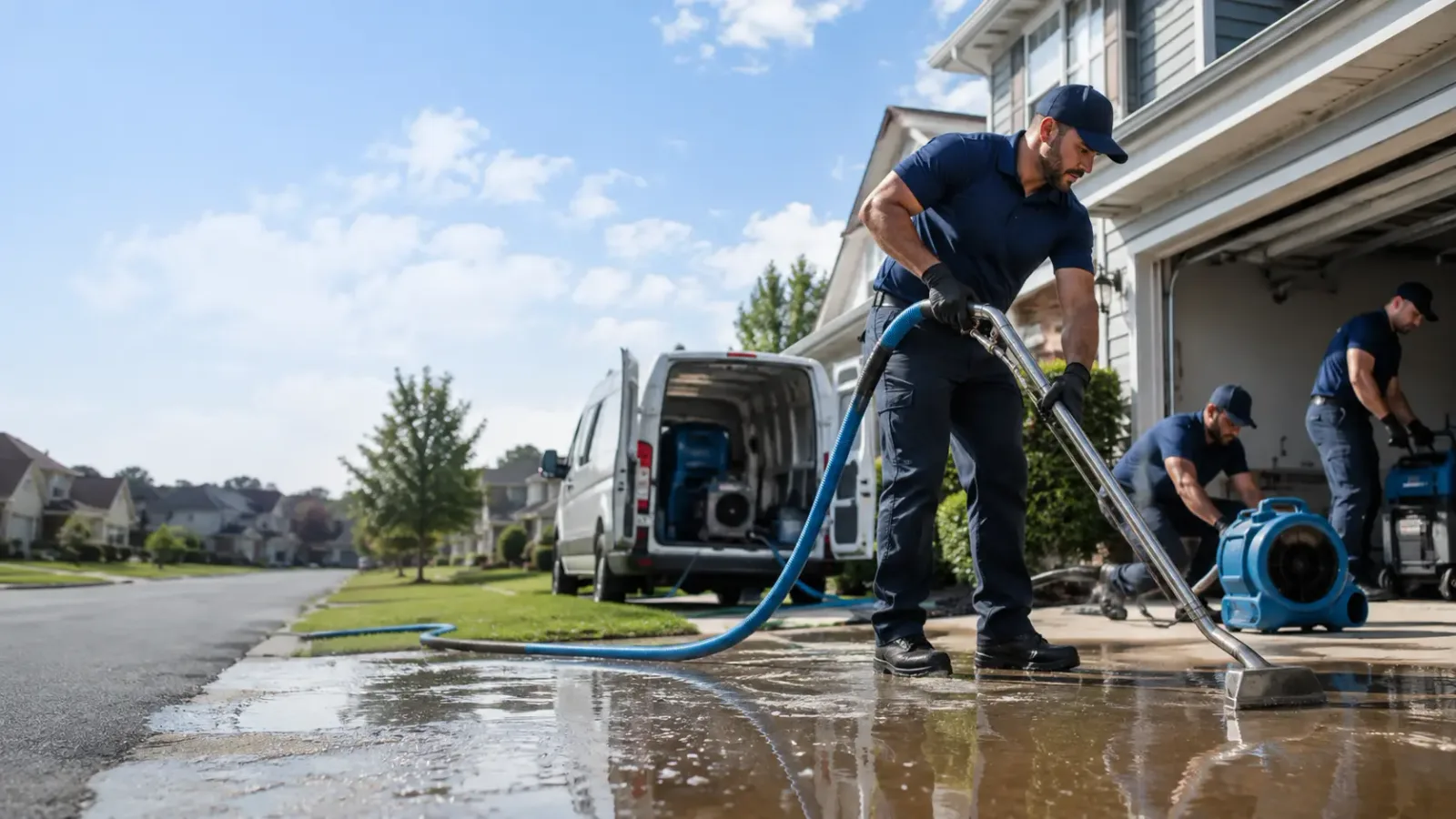 Flood Damage Restoration in Rising Sun, IN
